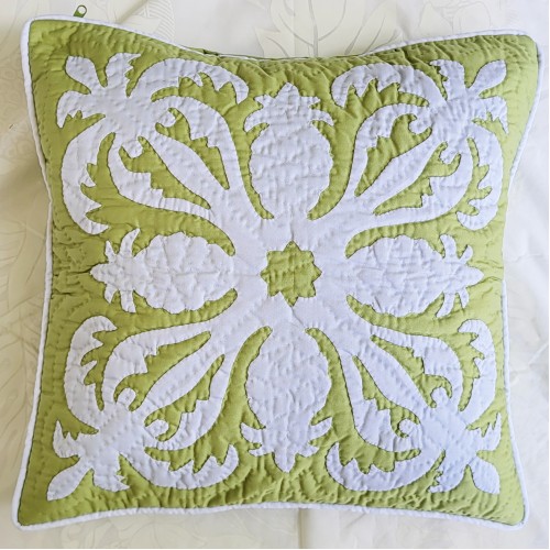 Pillow Cover 18x18-Coconut Trees & Pineapple 02