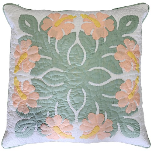 Pillow Cover 18x18-Hibiscus Flowers 11