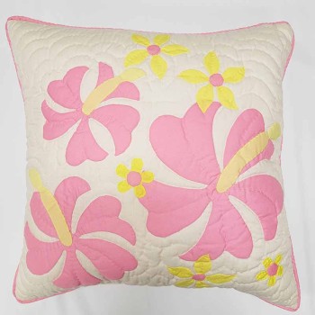 Pillow Cover-Hibiscus 01