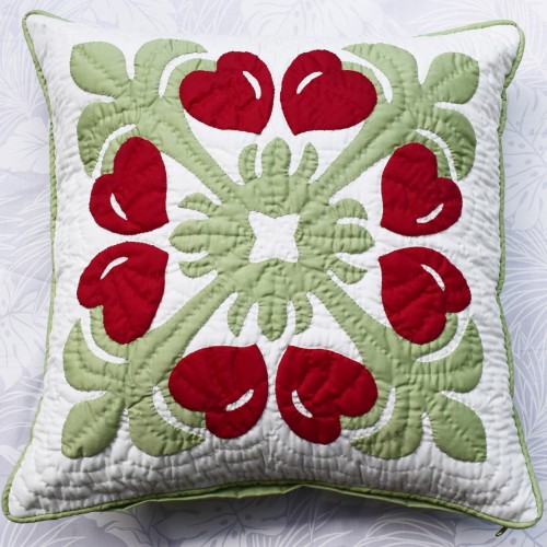 Pillow Cover 18x18-Anthurium 01