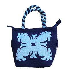 Hili Bag - Pineapples - Baby Blue