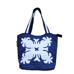 Bucket Bag - Pineapples - White