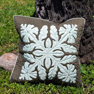 Pillow Cover-Hibiscus 02