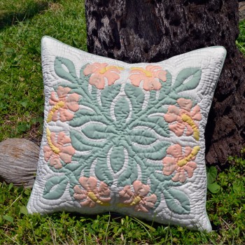 Pillow Cover-Hibiscus 12