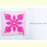 Hawaiian Wash Cloth-Hibiscus Flowers - Pack of 10