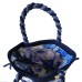 Hili Bag - Hibiscus & Monstera - Navy