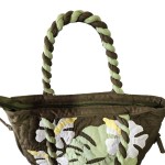 Hili Bag - Hibiscus Flowers with Monstera Leaf 3