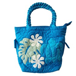 Hili Bag - Sea Turtles - Aqua Blue