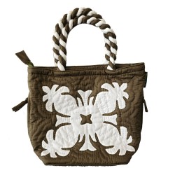 Hili Bag - Pineapples - Brown