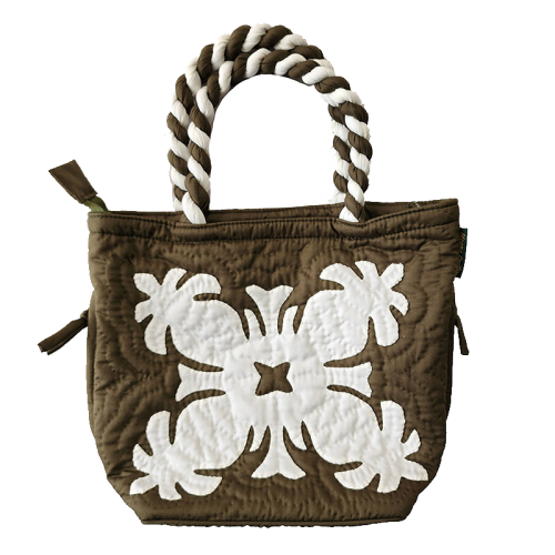 Hili Bag - Pineapples - Brown