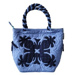 Hili Bag - Pineapples - Blue