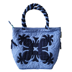 Hili Bag - Pineapples - Blue