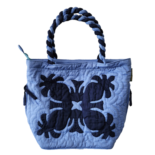 Hili Bag - Pineapples - Blue