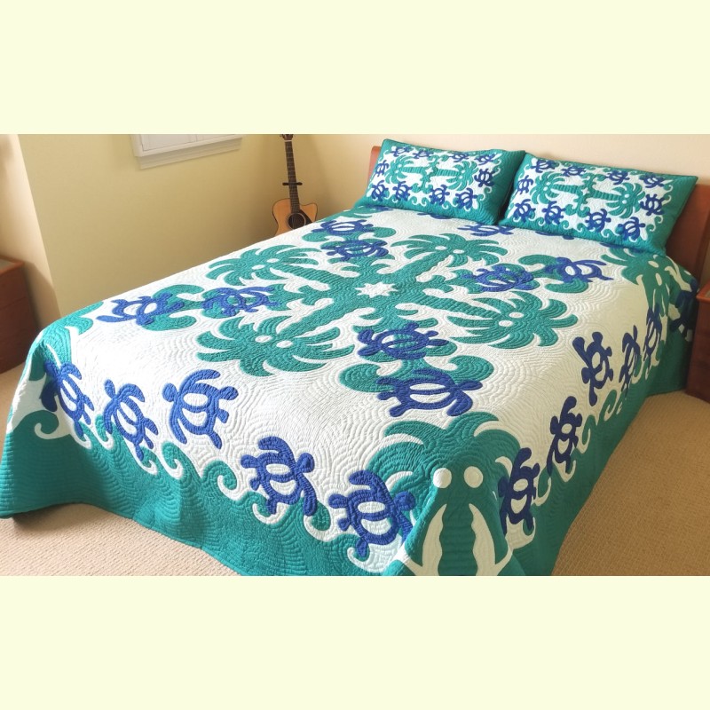 Turtle Polynesian Tribal Hawaiian Blanket Ultra Soft Micro Fleece Warm Bed Blankets for Bed Couch Living Room Bedroom 60x50
