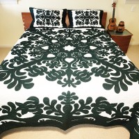 Already made-Hawaiian Bedspread-Honu Heaven-King Size 