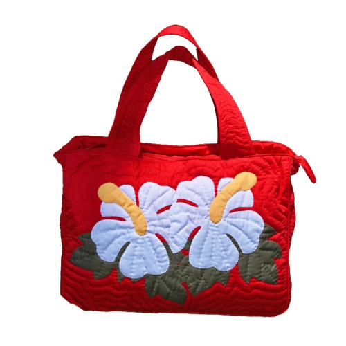 Nui Bag - Hibiscus - Red