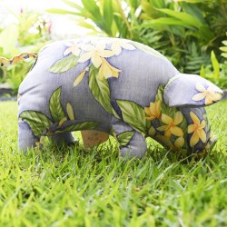 Pig Decor- Plumeria Flowers