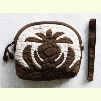 Pouch w/Strap - Pineapple Brown