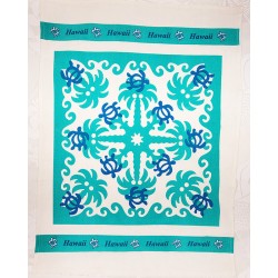 Flour Sack Kitchen Towel - Sea Turtles