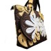 Nui Bag - Tiare Flowers - Brown