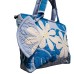 Nui Bag - Tiare Flowers - Blue