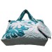 Nui Bag - Tiare Flowers - Aqua Blue