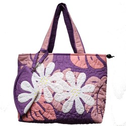 Nui Bag - Tiare Flowers - Lavender