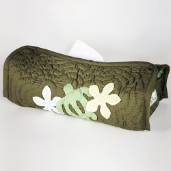 Tissue Box Cover-Sea Turtle - army green