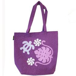 Eco Tote Bag - Sea Turtle - Lavender