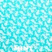 Hawaiian Fabric By The Yard -  Hibiscus Flowers -Royal Blue - Baby Blue - Fuchia - Lime - Mint - Pink - Yellow